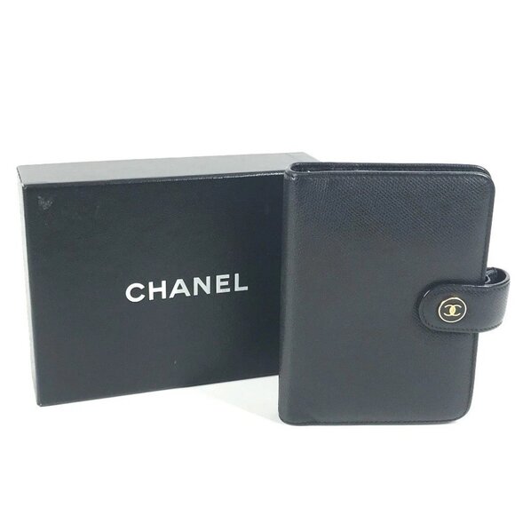 CHANEL COCO Button CC COCO Button System Planner Stationery Case Notebook cover - Picture 1 of 13
